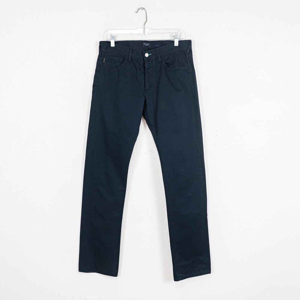 Paul Smith 5 Pocket Jeans Pant Slim leg Dark Navy cotton size 33